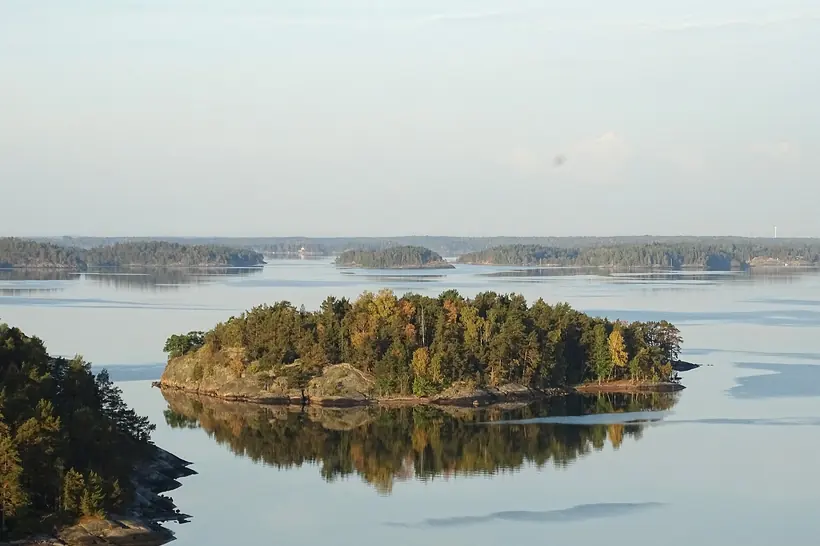 Stockholm Archipelago ferry landscape