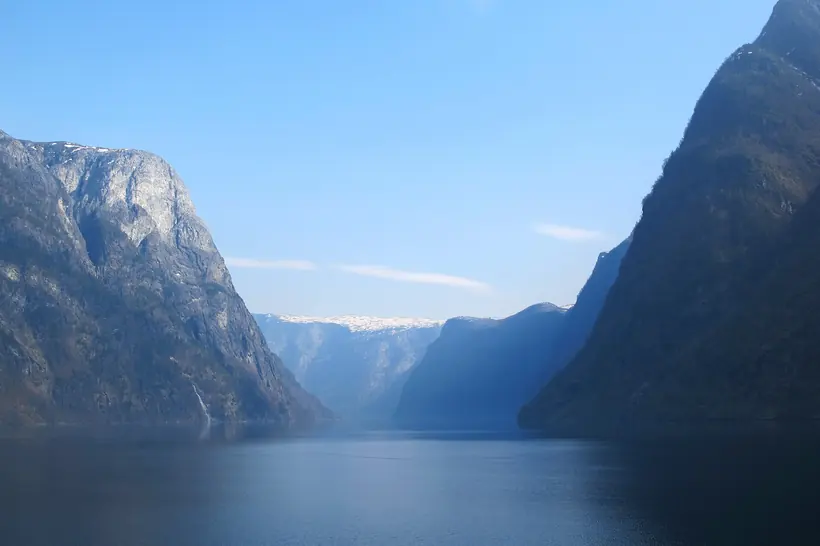Western Fjords ferry landscape